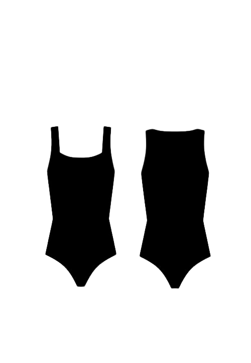 Body Decote Quadrado